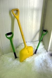 snow shovel