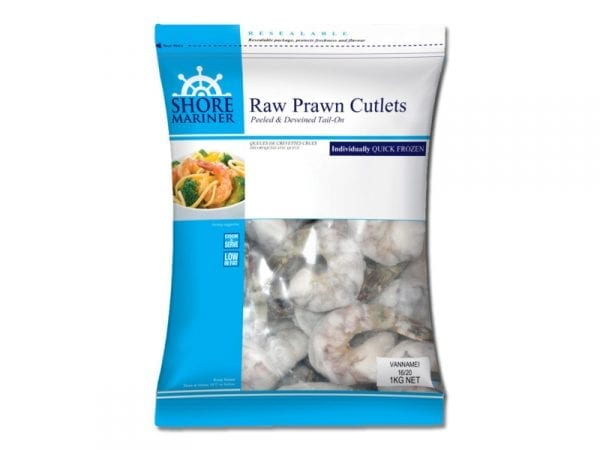 Raw prawn cutlets 1kg