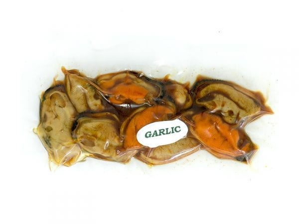 Smoked mussels garlic