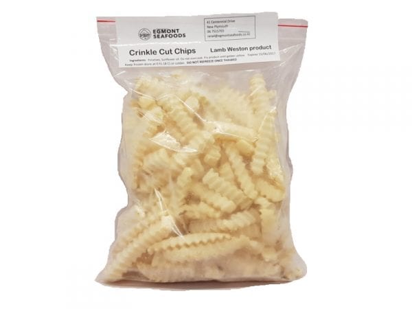 Crinkle cut fries