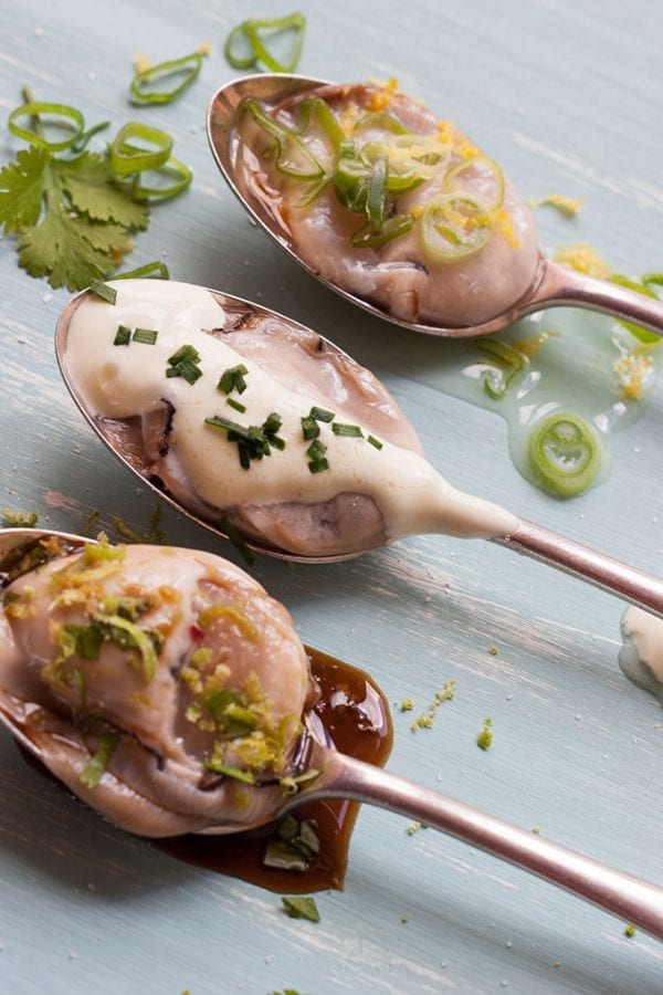 Bluff Oysters 3 ways Egmont Seafoods