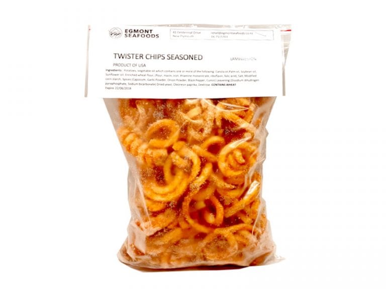 SEASONED CURLY FRIES Egmont Seafoods
