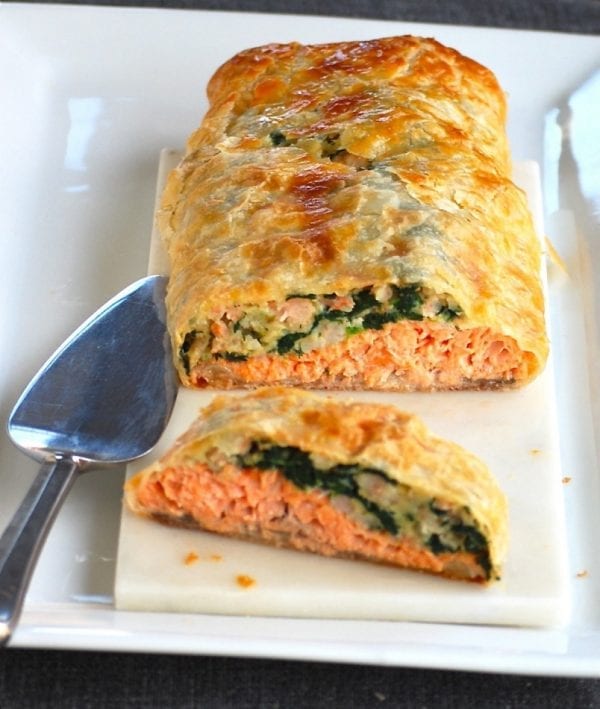 Puff pastry salmon parcels Egmont Seafoods